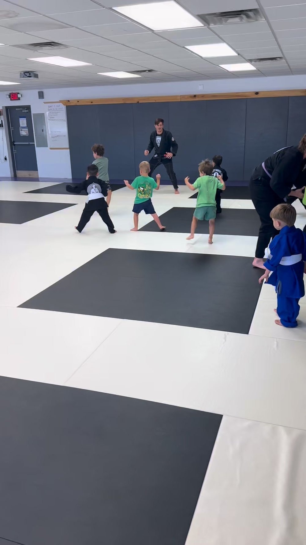 Kids class warm-ups